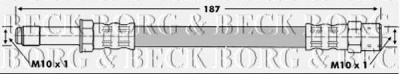BORG & BECK bbh6780 -  Тормозной шланг